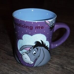 Disney Parks Eeyore Mug Thanks for Noticing Me Thanks for a Tail Coffee‎ Cup